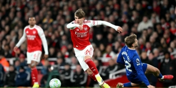 Premier League: Arsenal Beat Everton To Draw Level With Man City