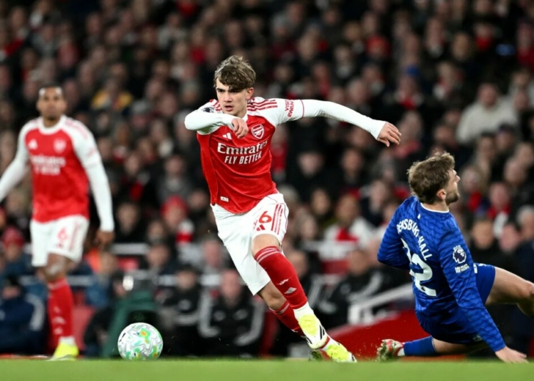 Premier League: Arsenal Beat Everton To Draw Level With Man City 1 IMG 2505