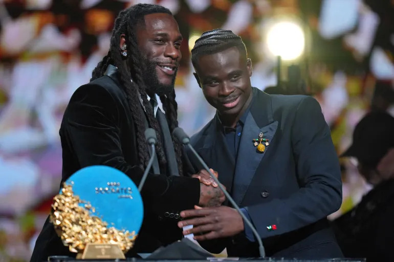 Bukayo Saka Receives Socrates Award at Ballon d'Or for Humanitarian Work
