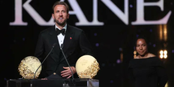 Kane, Corral Crowned Best Strikers Of The Year At Ballon d’Or Awards