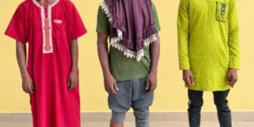 Kwara: Hijab-Wearing Suspect, Two Others Arrested Over Kidnappings 4 Kwara: Hijab-Wearing Suspect, Two Others Arrested Over Kidnappings