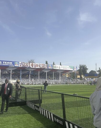 APC Campaign: Supporters Sleep On Streets, Storm Kaduna Stadium 1 Screenshot