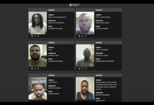 US Releases Names, Photos Of 24 Nigerians Arrested Over Alleged Fraud, Money Laundering