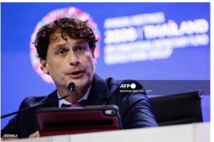IMF Warns Nigeria Against Petrol Subsidy Return, Recommends Targeted Relief 2 Davide Furceri, Division Chief at the IMF Fiscal Affairs Department, answers a question at a Fiscal Monitor press briefing during the 2026 IMF-World Bank Group Annual Meetings at the Queen Sirikit National Convention Center (QSNCC) in Bangkok on October 14, 2026. (Photo by ANTHONY WALLACE / AFP)