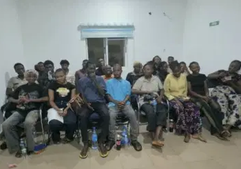 Rescued 20 Prospective NYSC Members Arrive DSS Office