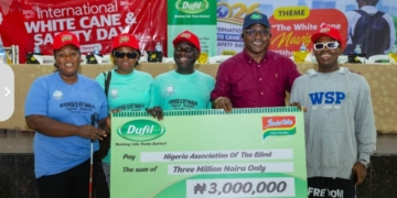 Firm Donates N3m, Food Products To Blind Association 