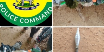 Police Foil Bandit Attack In Sokoto Village, Recover Rocket Launchers, Weapons