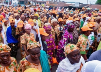 Kwara APC Women Hold Mega Rally For AbdulRazaq’s Senate Bid, APC Candidates