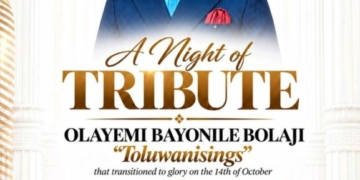 Toluwanisings’ Night of Tribute Holds October 27