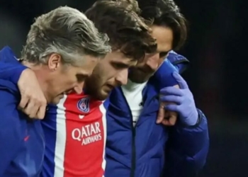PSG Confirm Kvaratskhelia ACL Surgery; Dembele, Marquinhos Out For Weeks