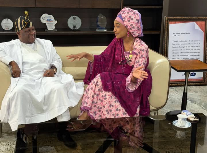 PICTORIAL: BUA Boss Rabiu Shares Photos With Ex-Wife, Minister Hannatu Musawa Image