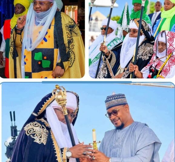 BREAKING: Gov. Lawal Presents Staff Of Office To New Emir Of Gusau, 18 Others 1 Screenshot 20261031 164524