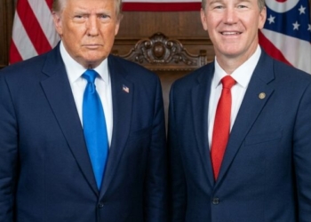 Trump Draws Reactions After Remarks About Senator Jon Husted’s Body