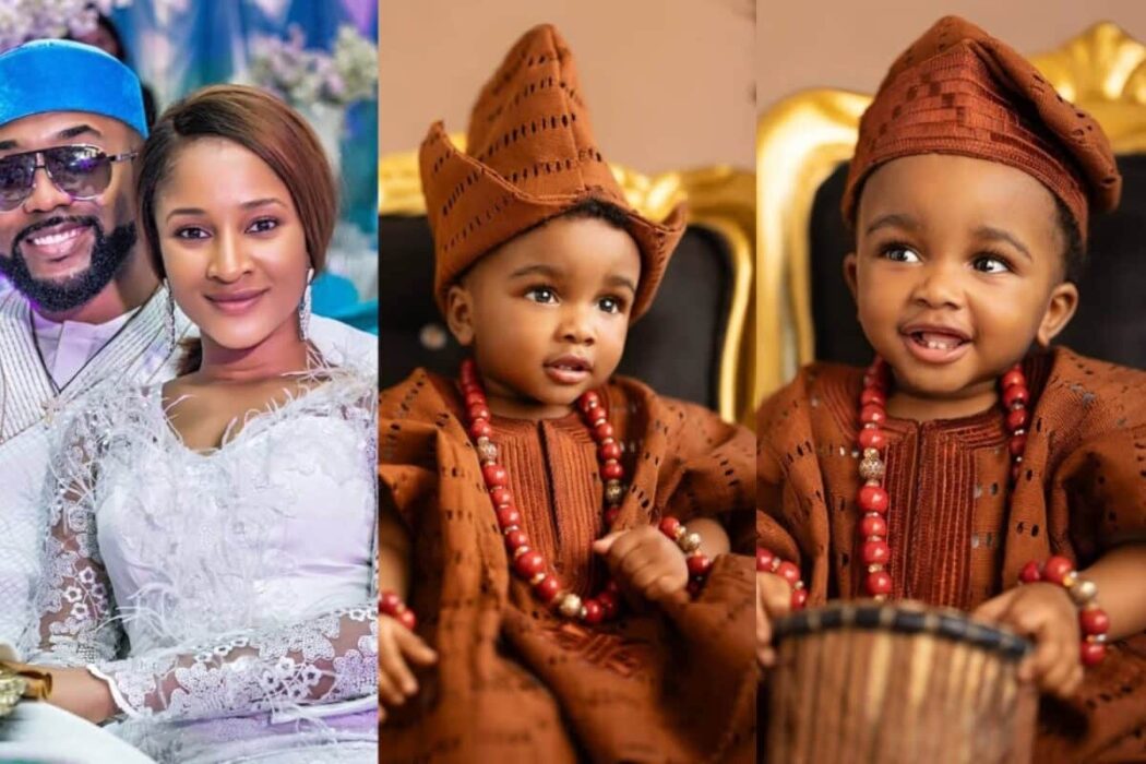 “Mr No Gree For Anybody” – Adesua Etomi Celebrates 2nd Son On His Birthday 