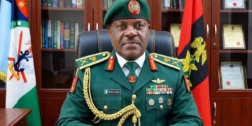Director of Defence Media Operations, Maj. Gen. Michael Onoja. Photo: DHQ
