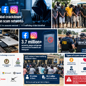 3.7m Social Media Accounts Removed As Meta Targets Scam Networks