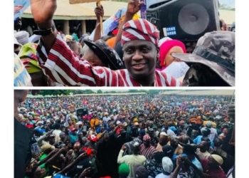 Rousing Reception For Kwara APC Guber Candidate, Danladi- Salihu At Gaani Festival