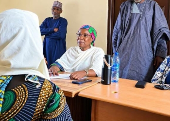 Bauchi First Lady Lifts 7 Rape Survivors With Sewing Machines, Cash