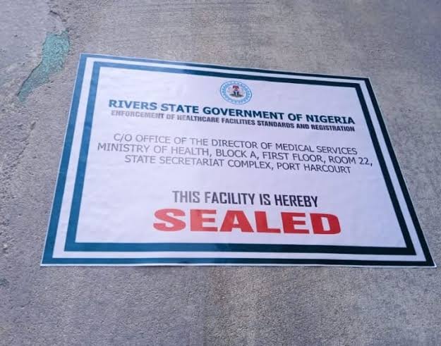 Rivers Government Seals Another 8 Health Facilities