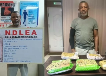 NDLEA Arraigns Drug Kingpin, Wife Over 49.7kg Heroin Shipment