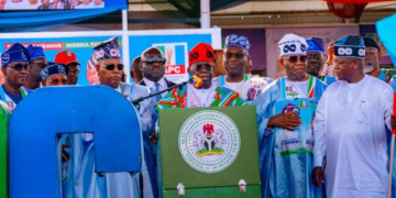 At Campaign Flag-off, Tinubu Accuses Opposition Of Creating Hunger, Poverty