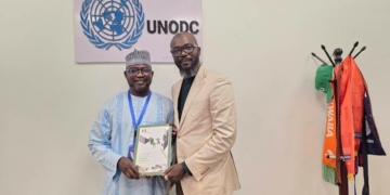 YOSADAC DG Meets UNODC Chief On Drug Abuse Control, Others