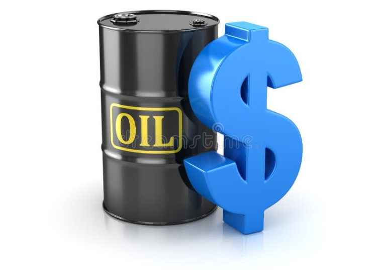 oil barrel dollar sign d rendered computer generated image isolated white oil barrel dollar sign 102327188