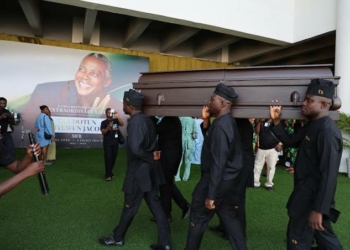 Dignitaries, Family Members, Friends Converge For Olu Jacobs’ Funeral Mass