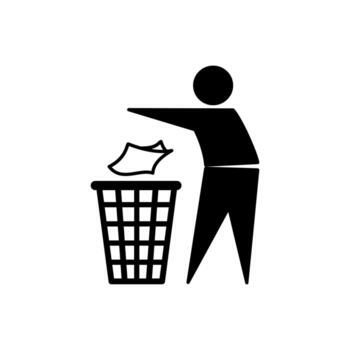 Firm Reinforces Commitment To Environmental Sustainability, Zero Waste-to-landfill Goal 1 throw garbage logo design free vector